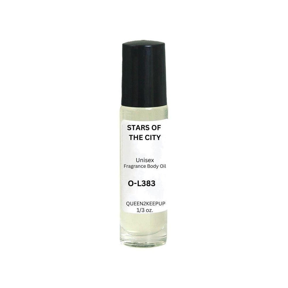 Stars of the City Unisex Body Oil 10 ml Fragrance All Natural 1/3 oz Roll-On